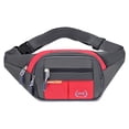 thumbnail image 1 of Bolsillos para mujer, bolsillos para hombre, bolsillos ligeros, bolsos de viaje con correas de hombro ajustables, rojo, 1 of 5