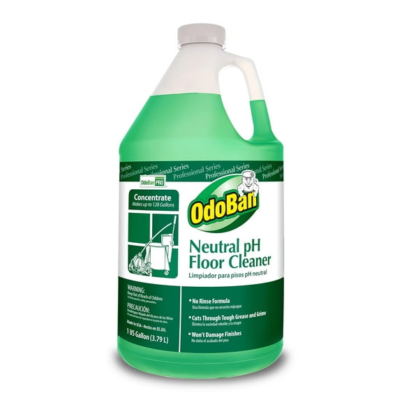 Professional Series Neutral pH No Rinse Floor Cleaner Concentrate, 1 Gallon