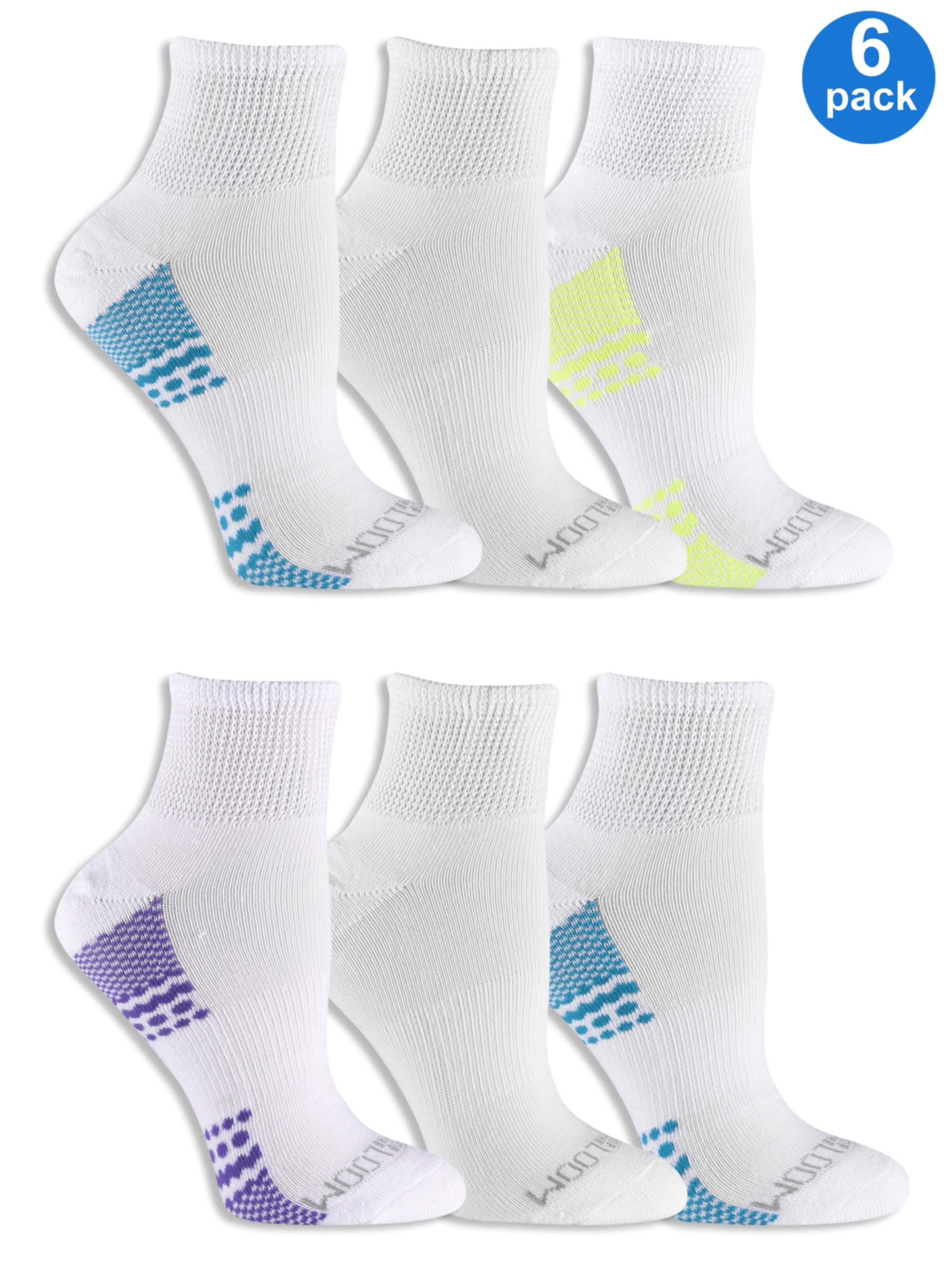 Fruit of the Loom Women's Fit For Me Everyday Active Ankle Socks 6
