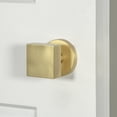 thumbnail image 4 of Viaggio Cloqad_Dd Circolo Solid Brass Non-Turning Two-Sided Dummy Knob Set - Chrome, 4 of 7