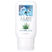 Aloe Cadabra Natural Personal Lube نباتي صالح للأكل Aloe Vera 2.5 oz 2 Pack