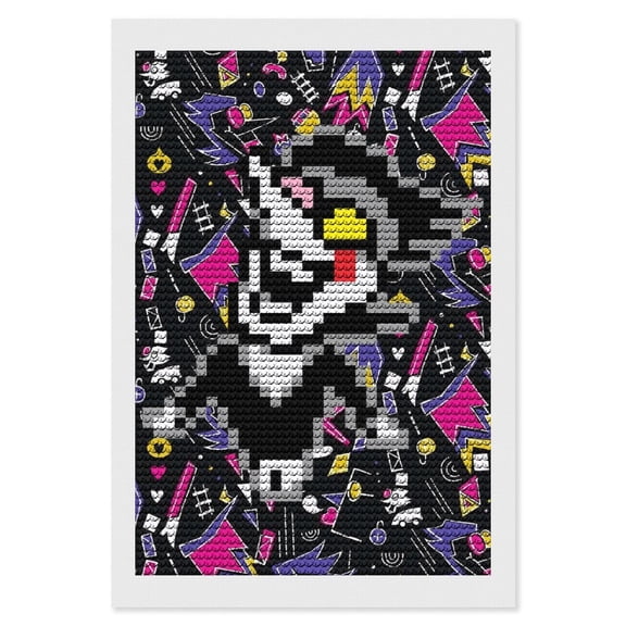 Spamton Deltarune Picture Paintings Canvas Diamond Art Prints Wall Hang Decoration Home Game Gifts