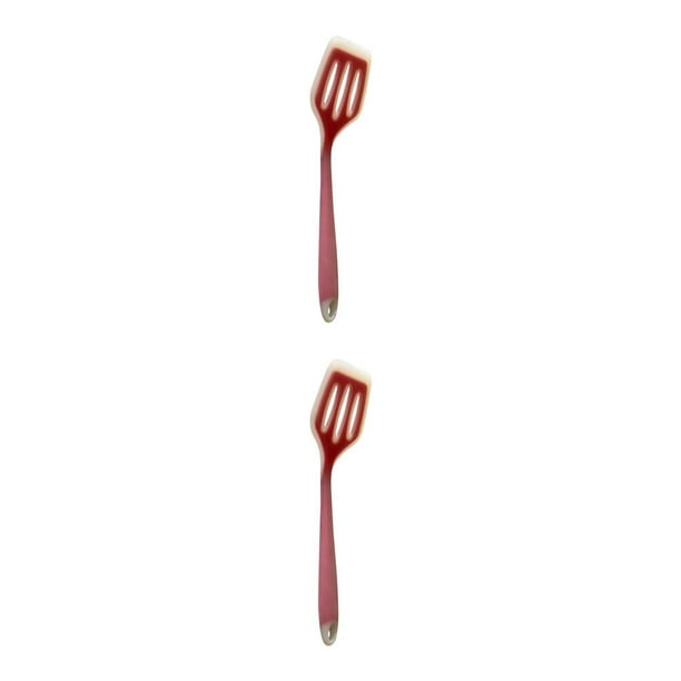 Naiovety Juego antiadherente Utensilios de cocina Herramientas Huevo Pescado Sartén Pala para freír Rojo 2Conjunto