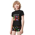 thumbnail image 2 of Garten of Banban Garten of Banban Garten of Banban Boys Two Piece Rash Guard Swimsuits Kids Short Sleeve Swimwear Sets Bathing Suit, 2 of 7