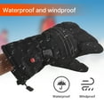 thumbnail image 3 of Heated Gloves for Men Women, 3200mAh Rechargeable Battery 3 Heating Touchscreen Electric Gloves Waterproof Windproof Heated Winter Gloves for Motorcycle Ski L, 3 of 5