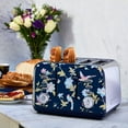 thumbnail image 3 of Laura Ashley 4-Slice Toaster, Elveden Navy, 3 of 7