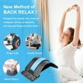 thumbnail image 2 of Back Stretcher for Lower & Upper Back Pain Relief - 4-Level Lumbar Support Massager, Spine Decompression for Scoliosis & Sciatica, 2 of 8