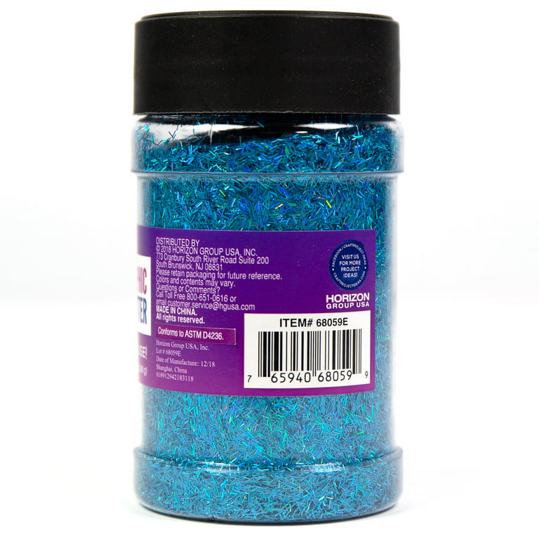 Glitter for crafts, 18 Assorted Containers and Colors