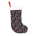 thumbnail image 2 of Disketp Daisies Flowers Christmas Stockings, Xmas Stocking for Family Holiday Season Décor, Personalized Holiday Indoor Decorations, 2 of 7