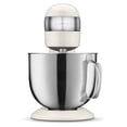 thumbnail image 5 of Cuisinart SM-50CRM Precision Master 5.5-Quart 12-Speed Stand Mixer with Mixing Bowl, Chef's Whisk, Flat Mixing Paddle, Dough Hook, and Splash Guard with Pour Spout, Coconut Cream, 5 of 14