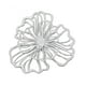 thumbnail image 4 of Decoración floral para colgar en la pared, letrero de pared de flores de metal, arte de pared de hierro Blanco Pequeño, 4 of 9