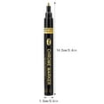 thumbnail image 3 of Meiiso Waterproof Gold Mirror Paint Pen 1mm Model Coloring, 3 of 4