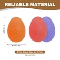 thumbnail image 2 of Uxcell Hand Exercise Ball, Squeeze Ball Stress Ball for Adults Grip Strengthening Occupational Equipment Purple/Pink/Orange, 2 of 7