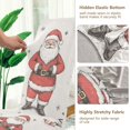 thumbnail image 5 of Yayeee 2 Pack Dining Chair Covers Stretch Parson Chairs Slipcovers Seat Protector, Beige Christmas Santa, 5 of 6