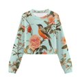 thumbnail image 7 of Xixirimido Baltimore Oriole Roses Casual Shirts for Teen Girls Trendy Kawaii Crop Tops Soft Crewneck Pullover Sweatshirt for School Fall Winter Clothes for 7-8 Years, 7 of 7