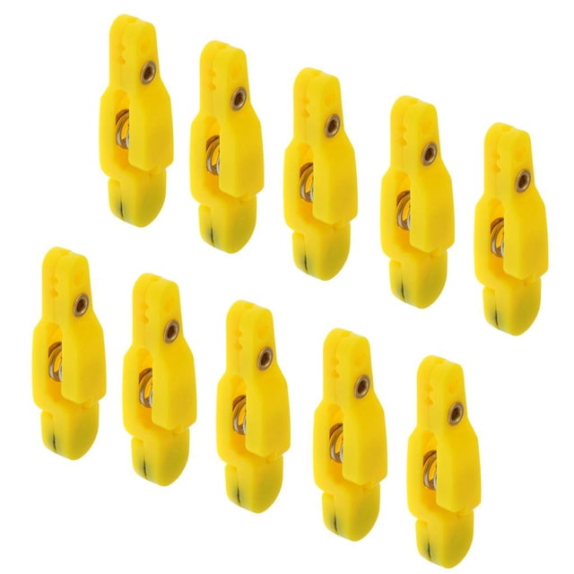 4 ~ 10 Piezas De Clips De Liberación Rápida Para Peso, Tabla De Cepillar, Cometa, Curricán, Para Todas Las Aplicaciones De Pesca En Mar Amarillo Soledad Clip de liberación a presión