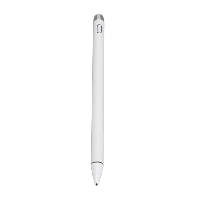 Lápiz Capacitivo Activo Para Pantalla Táctil, Punta Fina Blanca De 1-2 Mm, 5 V, 0,2 A, Lápiz Capacitivo Universal De Fácil Operación, 140 MAh Para Tabletas