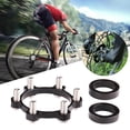 thumbnail image 1 of Front/Rear Bike Boost Hubs Boost Fork Conversion Conversion Spacer Accessories Replacement Parts 15mm x 100mm to 110mm 12mm x 142mm to 148mm - 110mm Front 100-110mm Front, 1 of 10