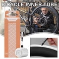 thumbnail image 2 of MUMQAQ TPU Inner Tube for Gravel Bikes, Ultralight Compact Bicycle Inner Tube with Fluorescent FV 45MM Valve, Puncture Resistant Advanced TPU Material for Enhanced Cycling, 2 of 8