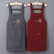 nlageisi Cooking Apron Lightweight Portable Comfortable Oil-proof Apron Cooking Overalls for Home