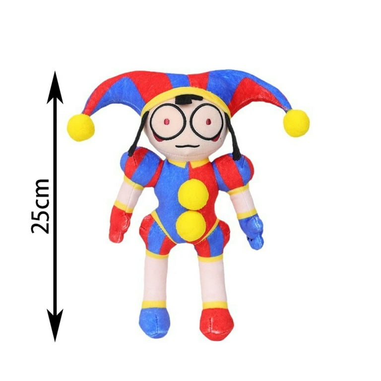 10inch The Amazing Digital Circus Plush Toy Stuffed Pomni The Jester Palmny  Doll