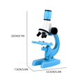 thumbnail image 3 of Macaron Children‘s Optical Microscope Scientific Experiment Equipment Set Accessories Educational Toys, 3 of 7