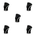 thumbnail image 3 of Thinsony 1/2/3/5 Fashionable And Knee Sleeves For Weightlifting - Lightweight Protection Knee Sleeves Weightlifting Blended Model B black and wh M 5PCS, 3 of 6