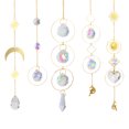 thumbnail image 1 of Catchante Luces 1/5pcs Colgando Solar Corazón Cristal La Pared Al Aire Libre, 1 of 9