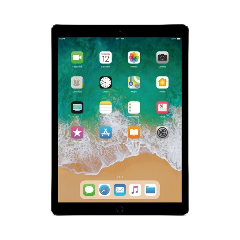 Restored Apple iPad Pro, 10.5-inch, 64GB, Wi-Fi Only, Comes with Bundle:  Case, Tempered Glass, Rapid Charger - Space Gray/Silver Comes in Original 