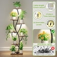 thumbnail image 3 of Soporte para Plantas EVAWOO de 147 cm, 7 Niveles en Esquina con Luces, 3 of 9