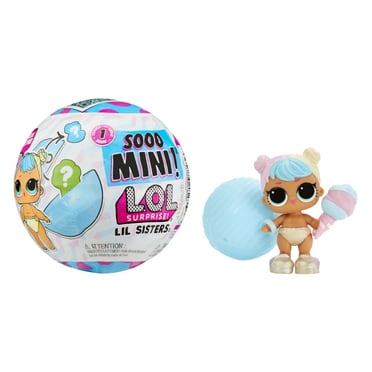 Sooo Mini! LOL Surprise Lil Sisters- with Collectible Lil Sister Doll, 5 Surprises, Mini L.O.L. Surprise Ball, Limited Edition Dolls- Great gift for Girls age 4 