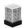 thumbnail image 3 of Juego de dados Chessex D&D Opaco Gris y Negro Poliédrico 36 D6, 3 of 5