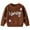 style-01 Coffee, variant on Sweaters for Toddlers Baby Boy Girl Knit Sweater Rooster Goose Embroidery Crew Neck Long Sleeve Pullover Knit Shirt Winter Clothes Size 9 12 Months (White,9-12 Months)
