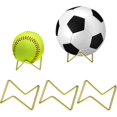 thumbnail image 1 of Hipiwe 5 Pcs Metal Crystal Ball Holder Ball Stand for Display (Gold, Large), 1 of 8