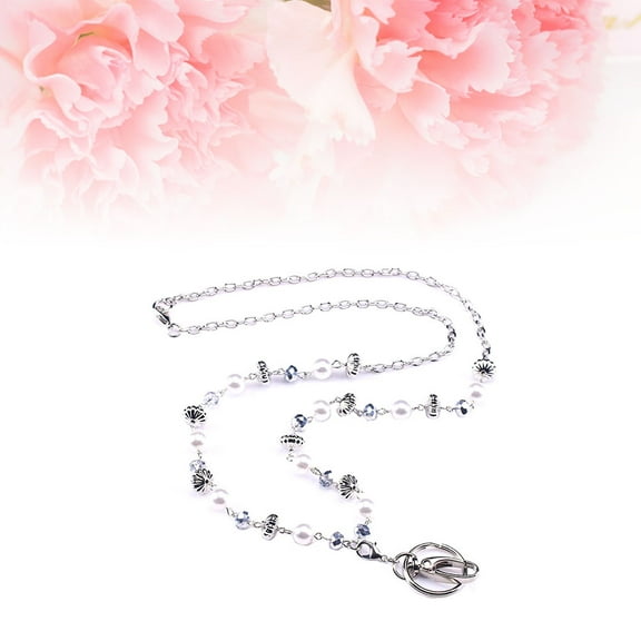 VERDANVERSE phone charms 2PCS Glass Beads Phone Long Chains for Necklace Use