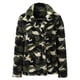 thumbnail image 4 of Cárdigan cálido de invierno para mujer, abrigo con solapa, forro polar, abrigo frontal abierto con bolsillos, prendas de vestir exteriores estampadas Fridja  BV0+5364, 4 of 6