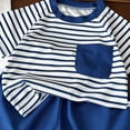 thumbnail image 4 of CAICJ98 Toddler Baby Summer Clothes Boys 3 6 12 18 24 Months 2T 3T 4T 5T Boys Outfits Letter Truck Short Sleeve T-Shirt Tops + Shorts Set (Blue,12-18 Months), 4 of 4