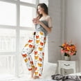 thumbnail image 5 of Pajama Pants Women, Cute Fox with Heart Sweatpants Soft Sleep Lounge Pants, Casual PJ Bottoms Pants with Pockets, 5 of 7