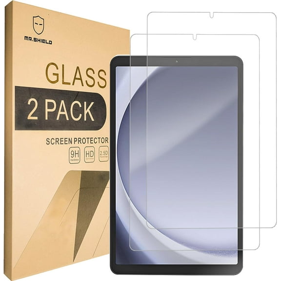 Fesign 2 Pack Designed for Samsung Galaxy Tab A9 & Galaxy Tab A11 8.7" Tempered Glass Screen Protector, (SM-X110/ SM-115/ SM-X133/SM-X135), Ultra Clear, 9H Hardness, Scratch Resistant