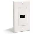 thumbnail image 1 of StarTech Single Outlet Female HDMI Wall Plate White - Wall mount plate - white - HDMIPLATE, 1 of 3