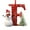 F, variant on Chanana 26 Letters Christmas Tree Decoration Pendant,Snowman DIY Hanging Christmas Ornaments,Letter Personalized Christmas Indoor for Christmas Tree Ornaments Pendant Hanging Decorations