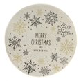 thumbnail image 2 of CUITING Christmas Printed Woven Braided Table Placemats 15 Inches Round Set of 4 Non-Slip Dining & Kitchen Table Mats Snow House, 2 of 4