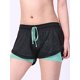 thumbnail image 5 of Pantalones cortos deportivos 2 en 1 para mujer, transpirables, de secado rápido, elásticos, de cintu Abanopi Pantalones cortos deportivos, 5 of 7