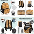 thumbnail image 4 of Garronmavis Cute Capybara Girls Backpack Set,Includes School Backpack, Lunch Bag, Pencil Case, Water Bottle Bag, 4-Piece School Bag with Adjustable Shoulder for Elementary School Boys Daily Use, 4 of 6