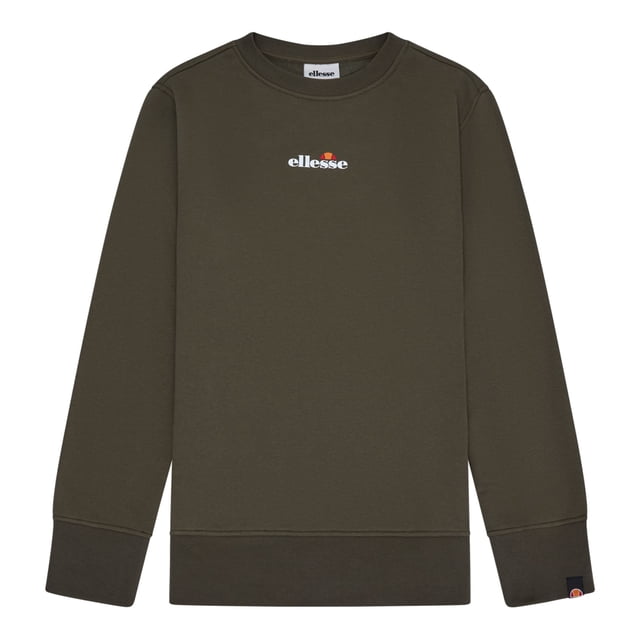 ellesse Sudadera para hombre - KIAMTO 2, jersey, cuello redondo, manga larga, logotipo Verde oscuro XL (X-Large)