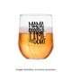 thumbnail image 4 of Vaso Crisa de Vidrio Transparente Diseño Mom Time Out, 4 of 4