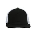 thumbnail image 2 of New 5 Panel Mesh Baseball Private Cap Hat, Black, 2 of 2