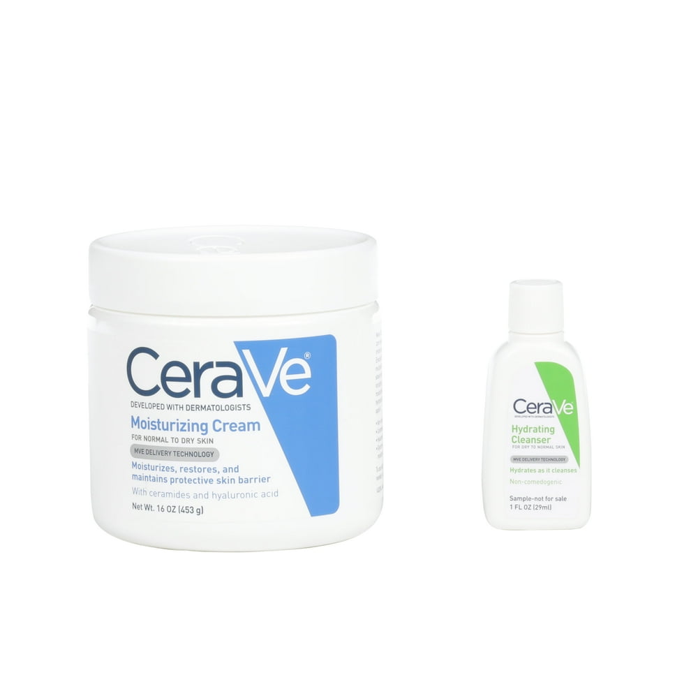 Cerave Moisture Cream + Hydr Clnsr Bonus