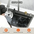 thumbnail image 6 of KFFKFF Food Processor Vegetable Chopper for Mixing Slicing Kneading 14-Cup 600W, 6 of 9