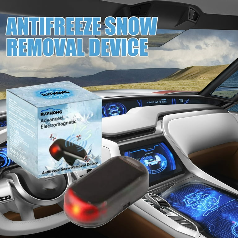 Tiitstoy Advanced Electromagnetic Antifreeze Snow Removal Device,  Antifreeze Electromagnetic Car Snow Removal Device, Car Snow Removal, A  Must-Have in
